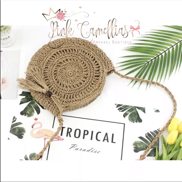 Handbags - 🌸Bohemian Straw Crossbody Bag